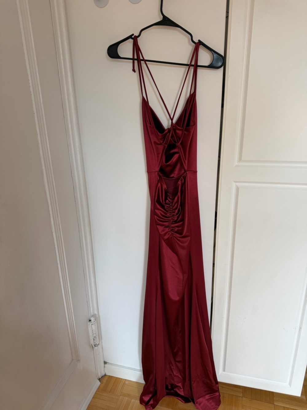 Revolve burgundy cowl neck dress - Picture 8 of 8